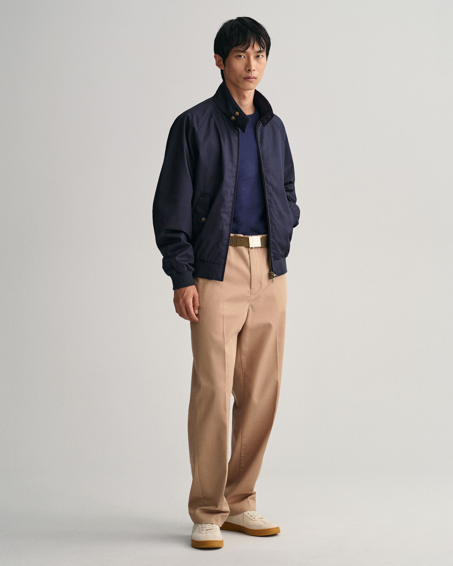 Harrington Jacke aus Baumwolle