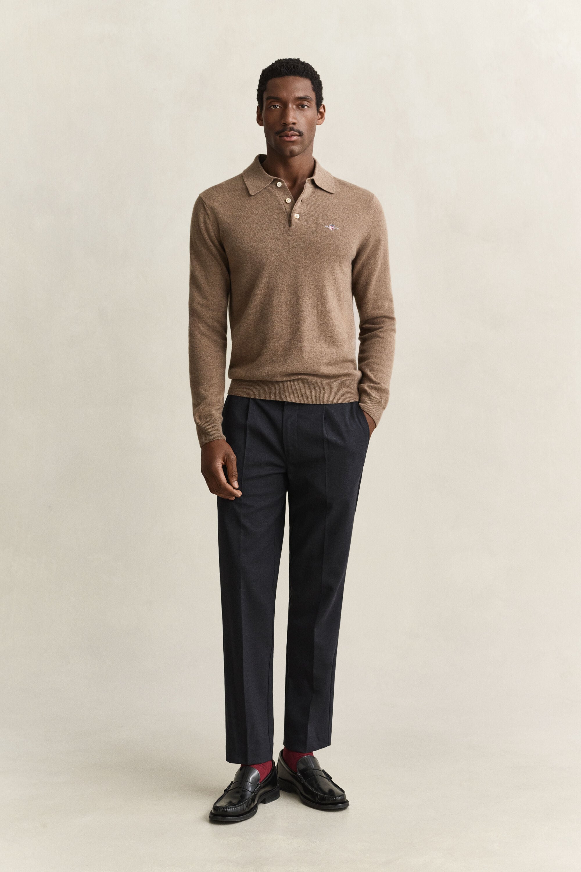 Wollhose im Tapered Fit