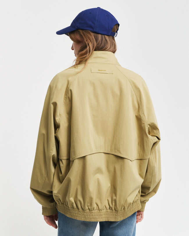 Harrington Jacke aus Baumwolle