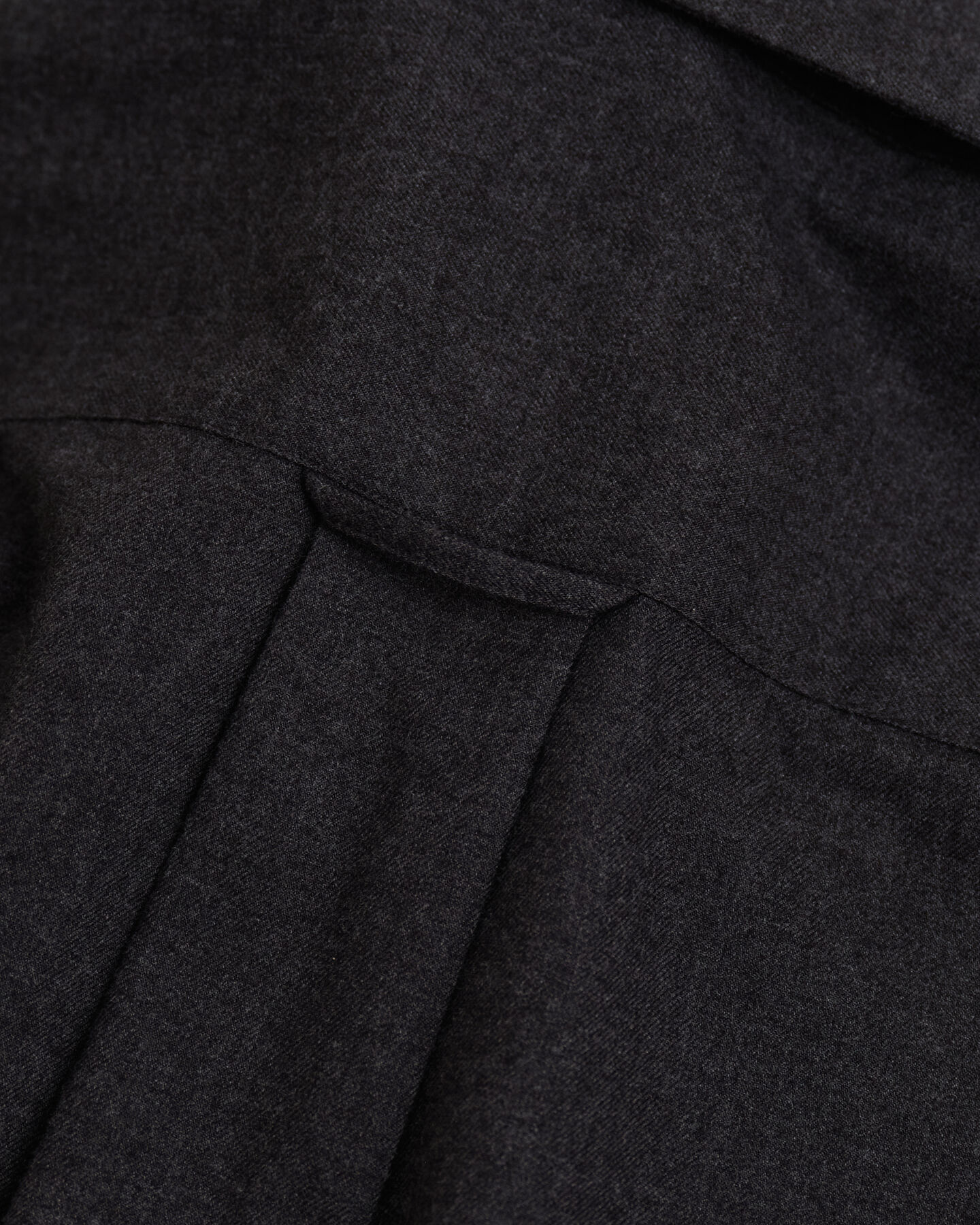 Regular Fit Melange Flanellhemd