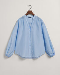 Relaxed Fit Baumwoll Seiden Bluse