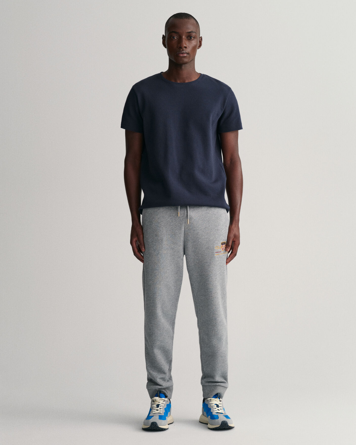 T-Shirt mit Waffelstruktur