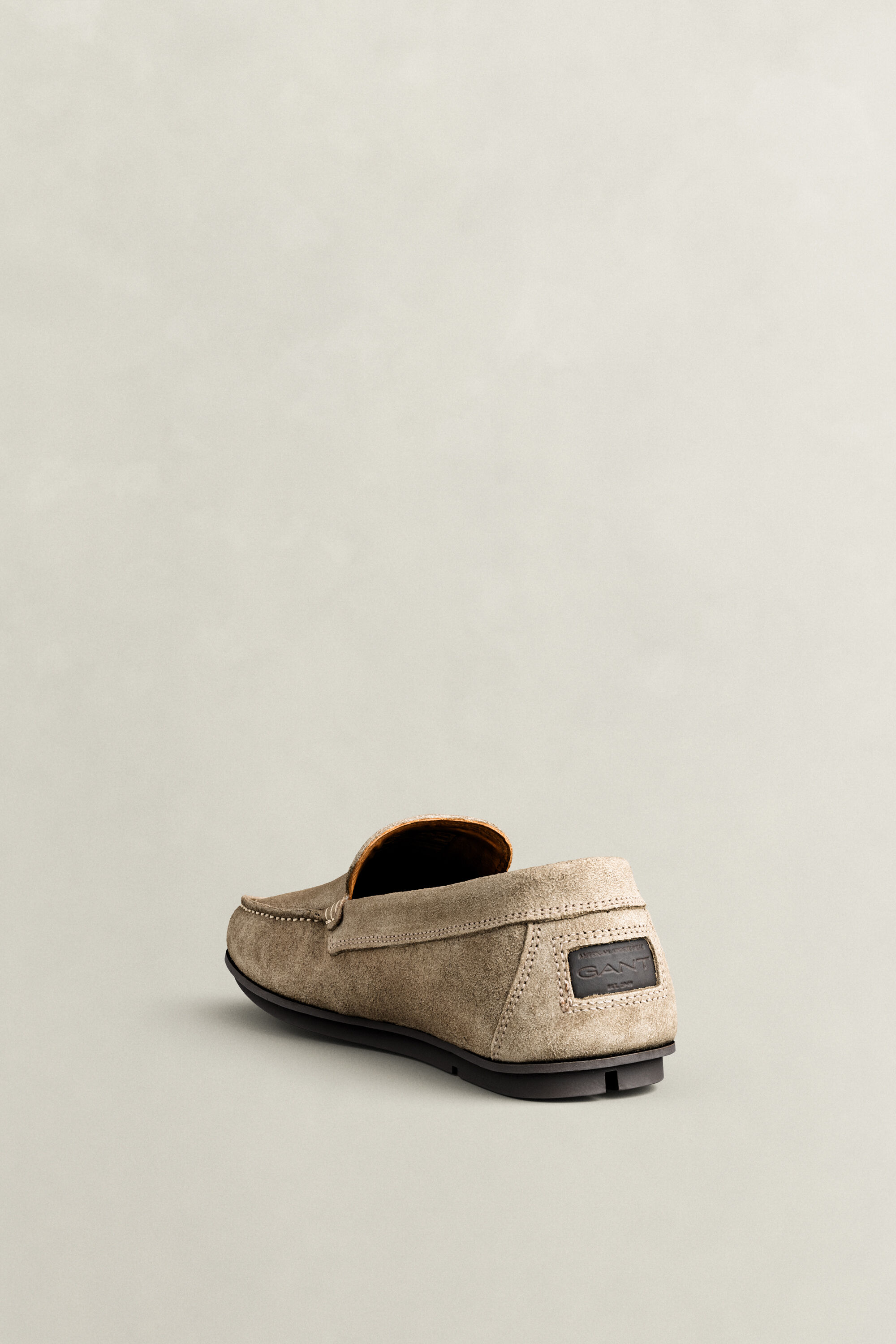 Wilmon Suede Loafers — COLD BEIGE