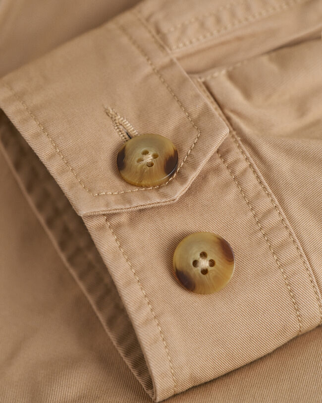 Windcheater Jacke aus Baumwolle