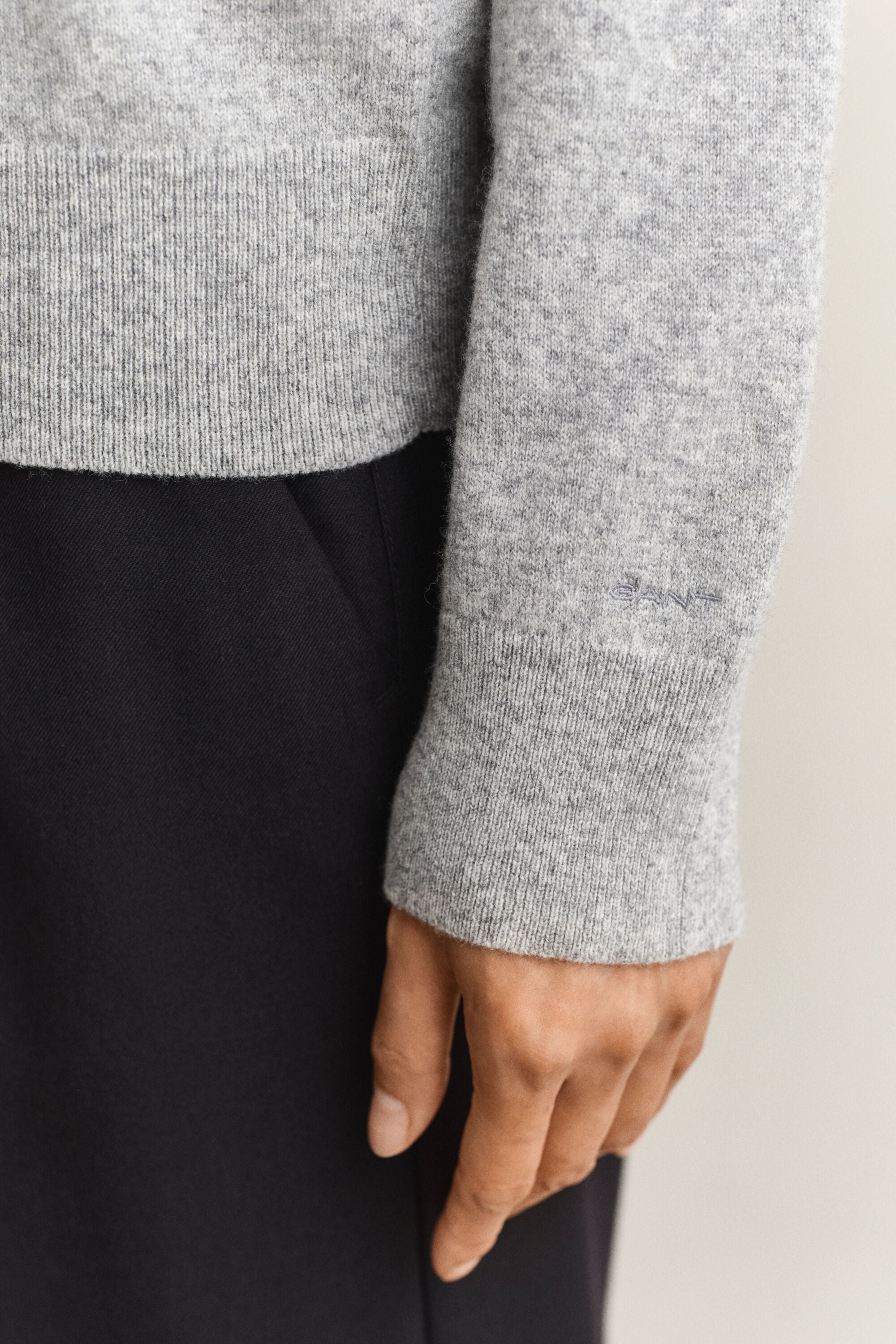 Superfine Lambswool Rundhalspullover
