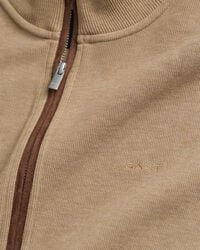 Sacker Rib Strickjacke mit Reißverschluss