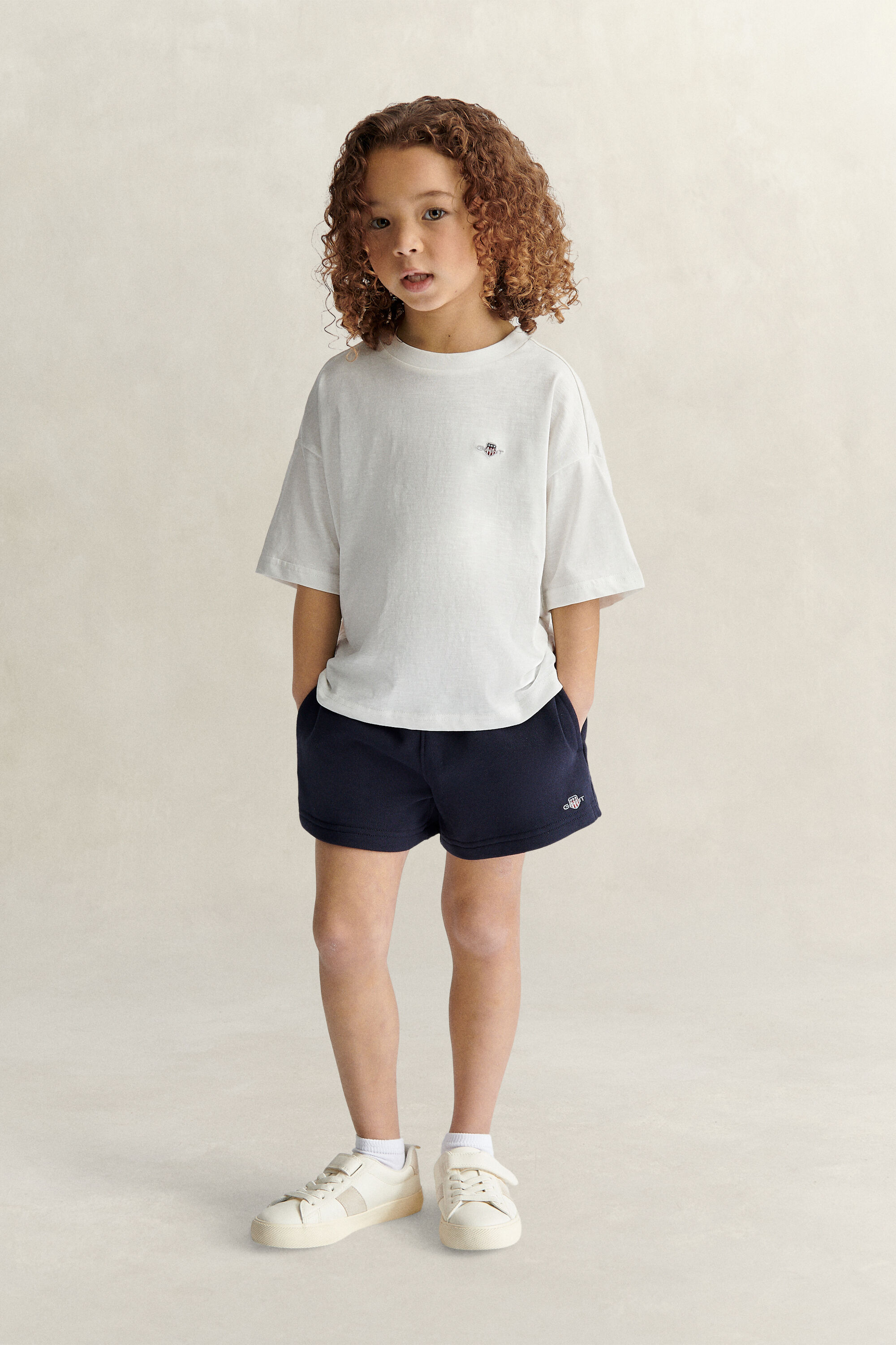 Girls Shield Sweatshorts