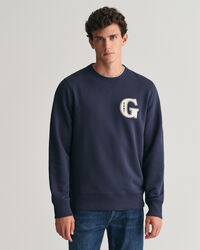 G Graphic Rundhals-Sweatshirt
