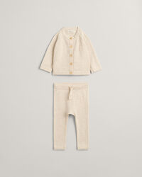 Baby Geschenkset mit Strickjacke und Hose