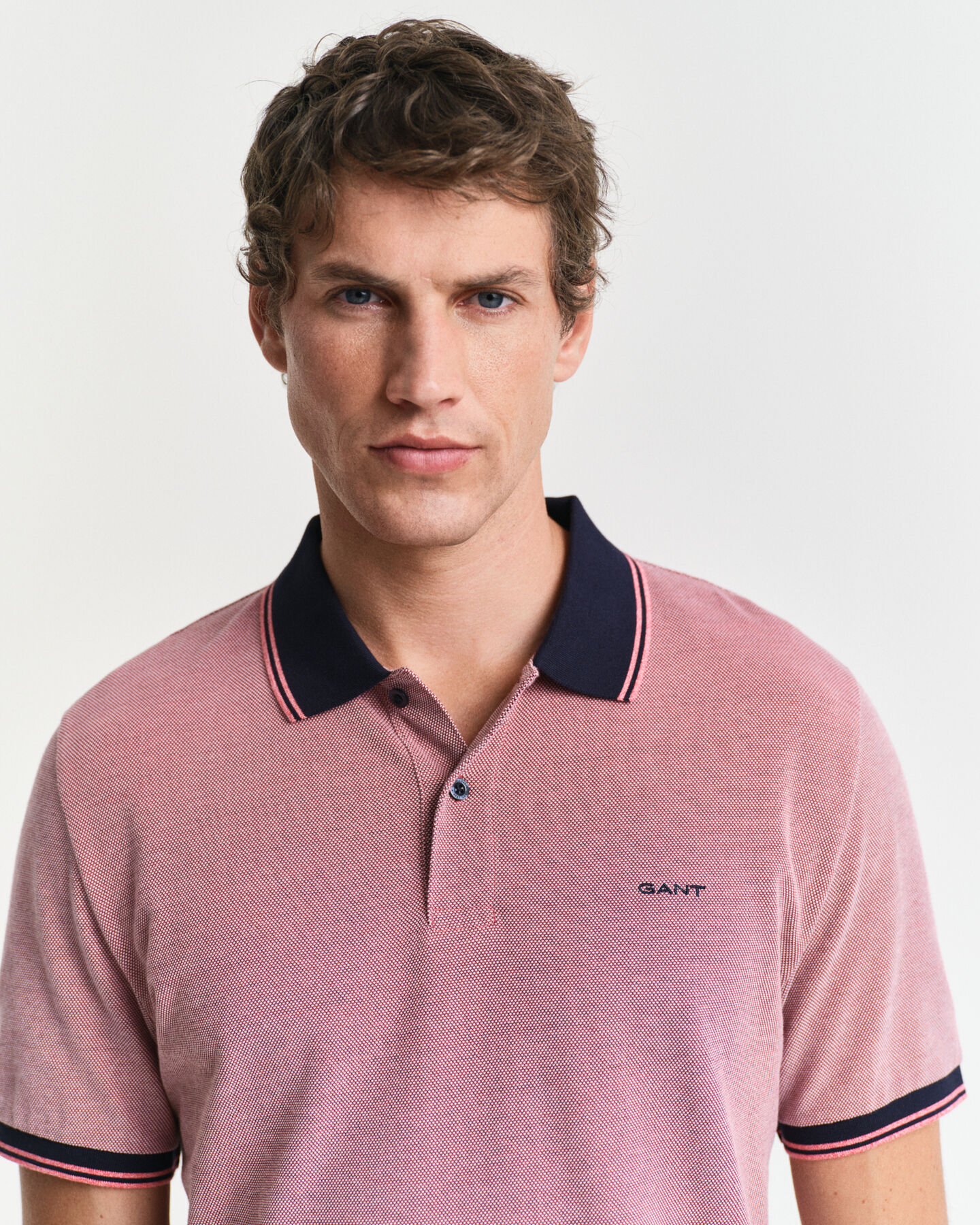 Oxford Piqu&eacute; Poloshirt in 4 Farben