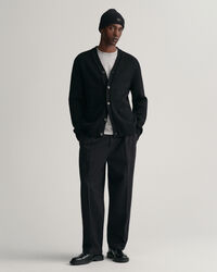 Weiche Wollstrickjacke