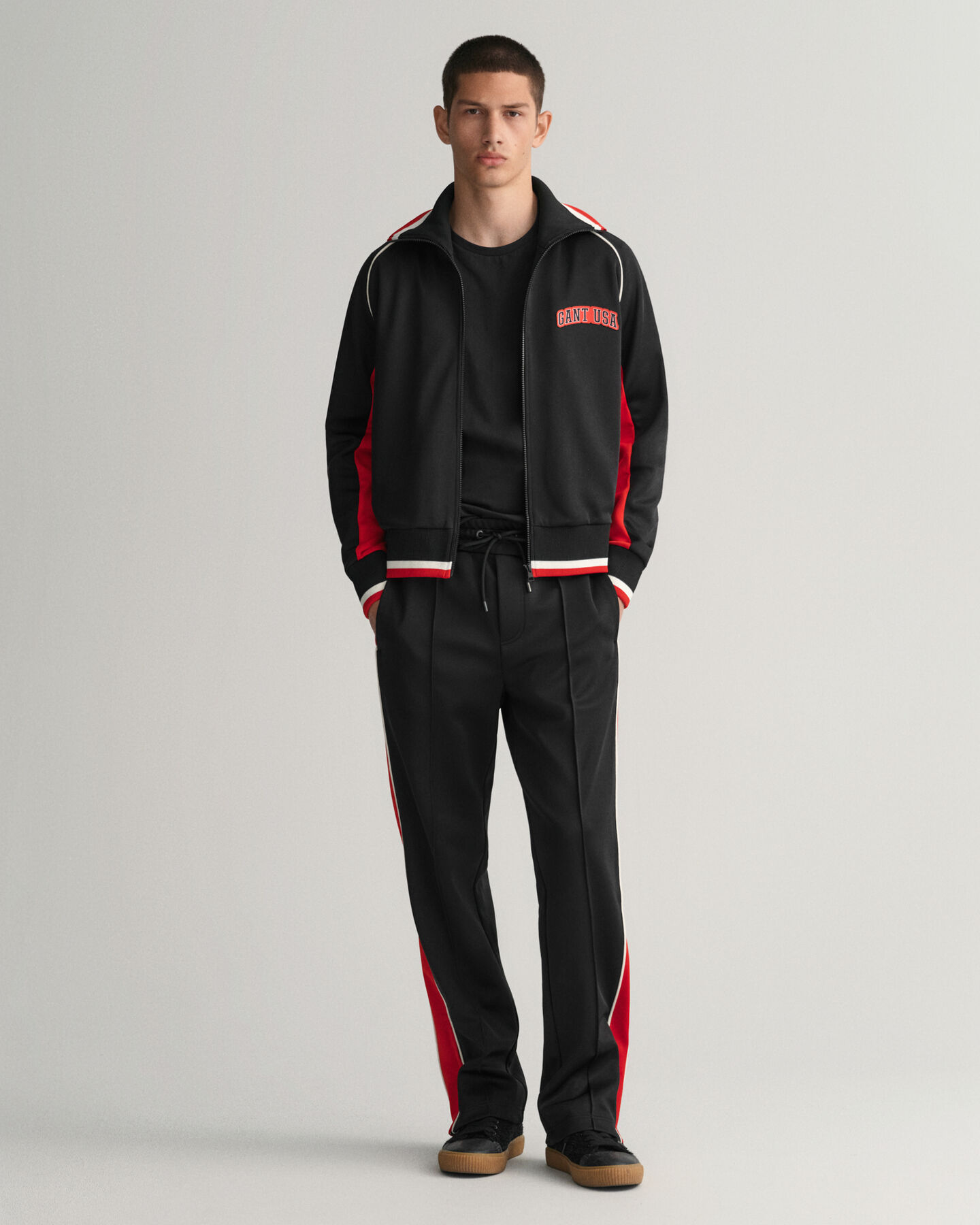 Track Jacke mit Blockfarbendesign