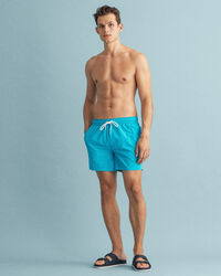 Classic Fit Sunfaded Badeshorts