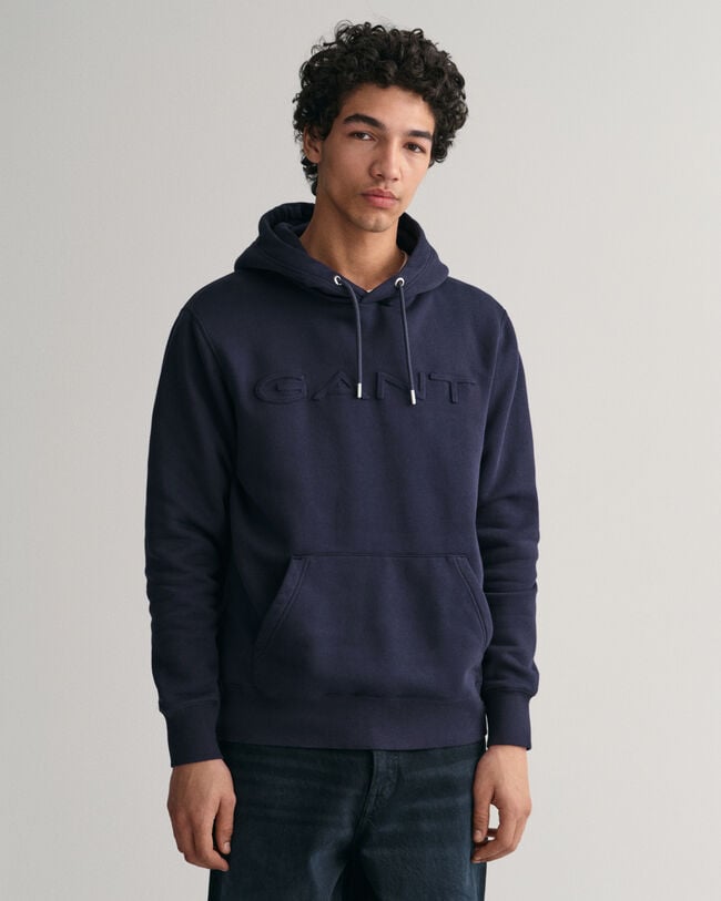 Embossed Hoodie