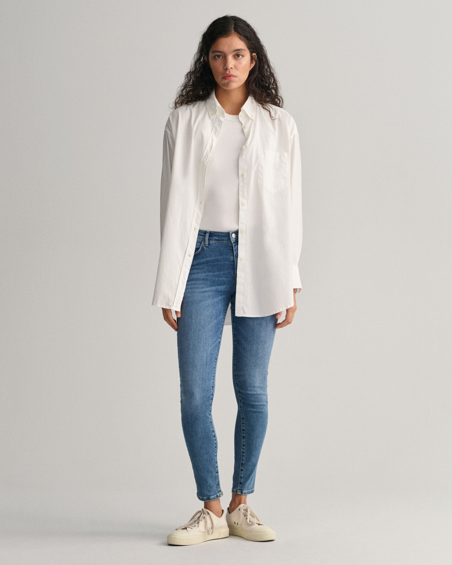 Nella Travel Skinny Jeans in Indigoblau