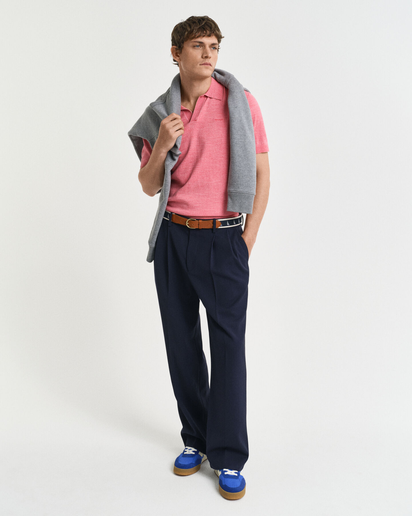 Sunfaded Kurzarm-Polopullover