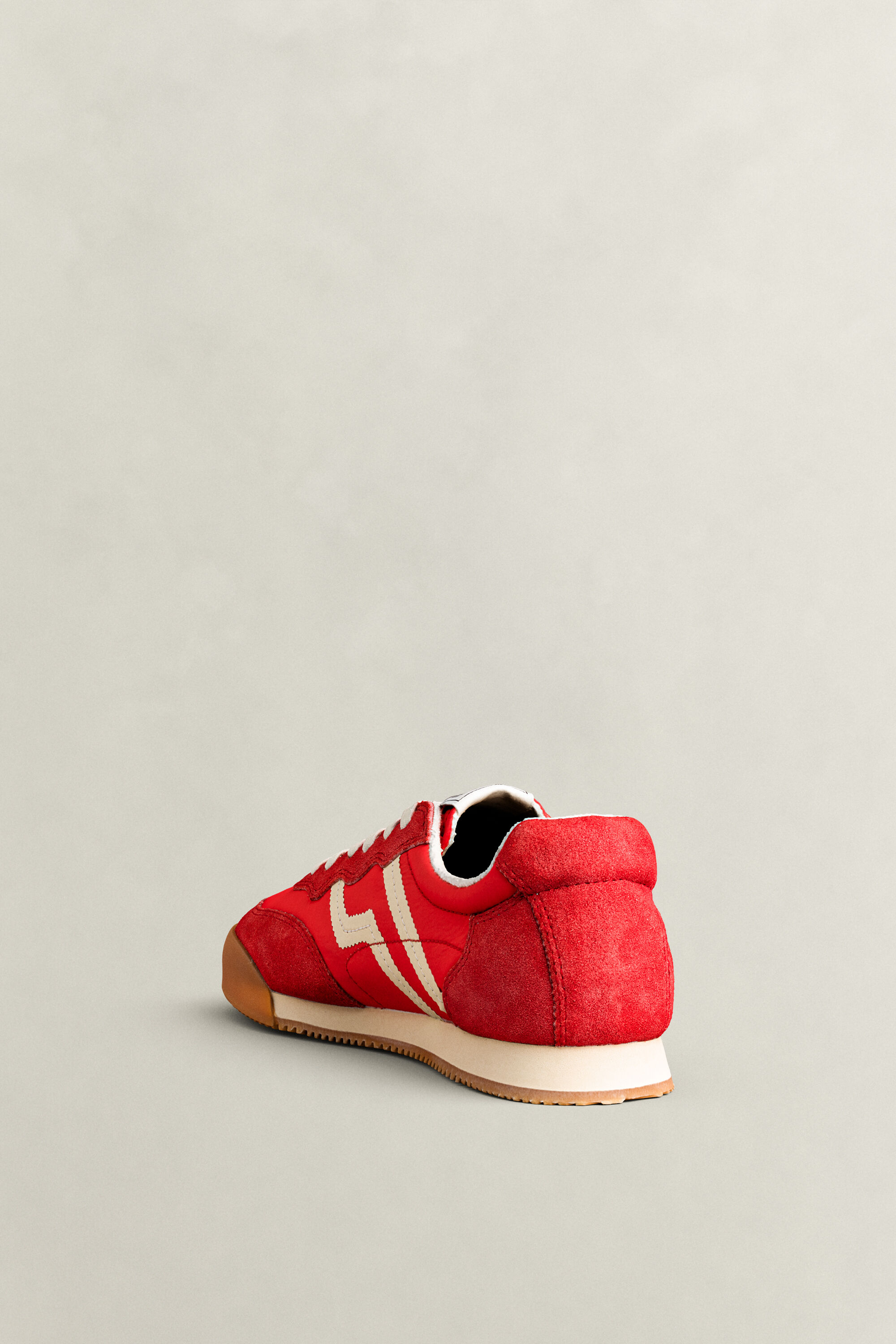 Beylana Suede Sneakers — PERFECT RED