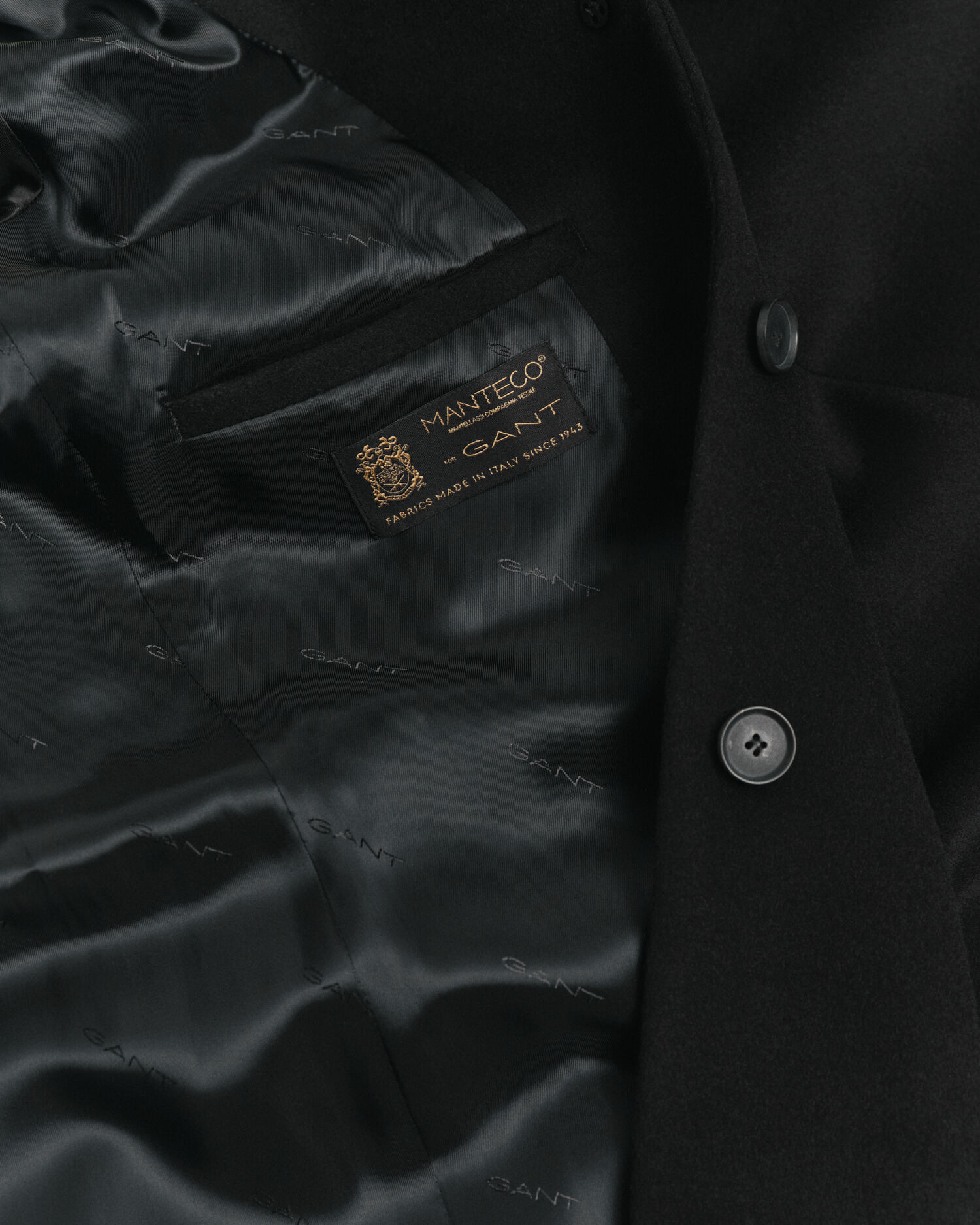 Taillierter Classic Mantel aus Wollmischung