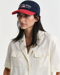 Relaxed Fit Bluse mit Brusttasche