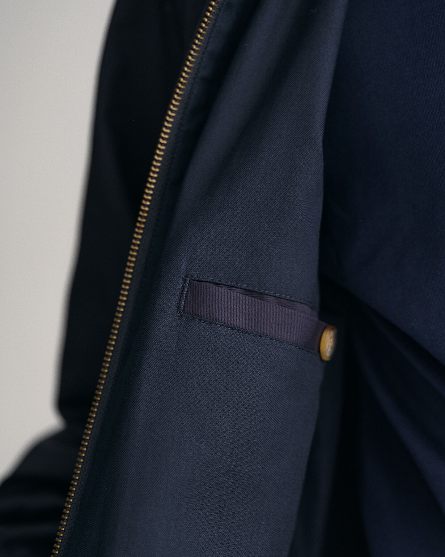 Harrington Jacke aus Baumwolle