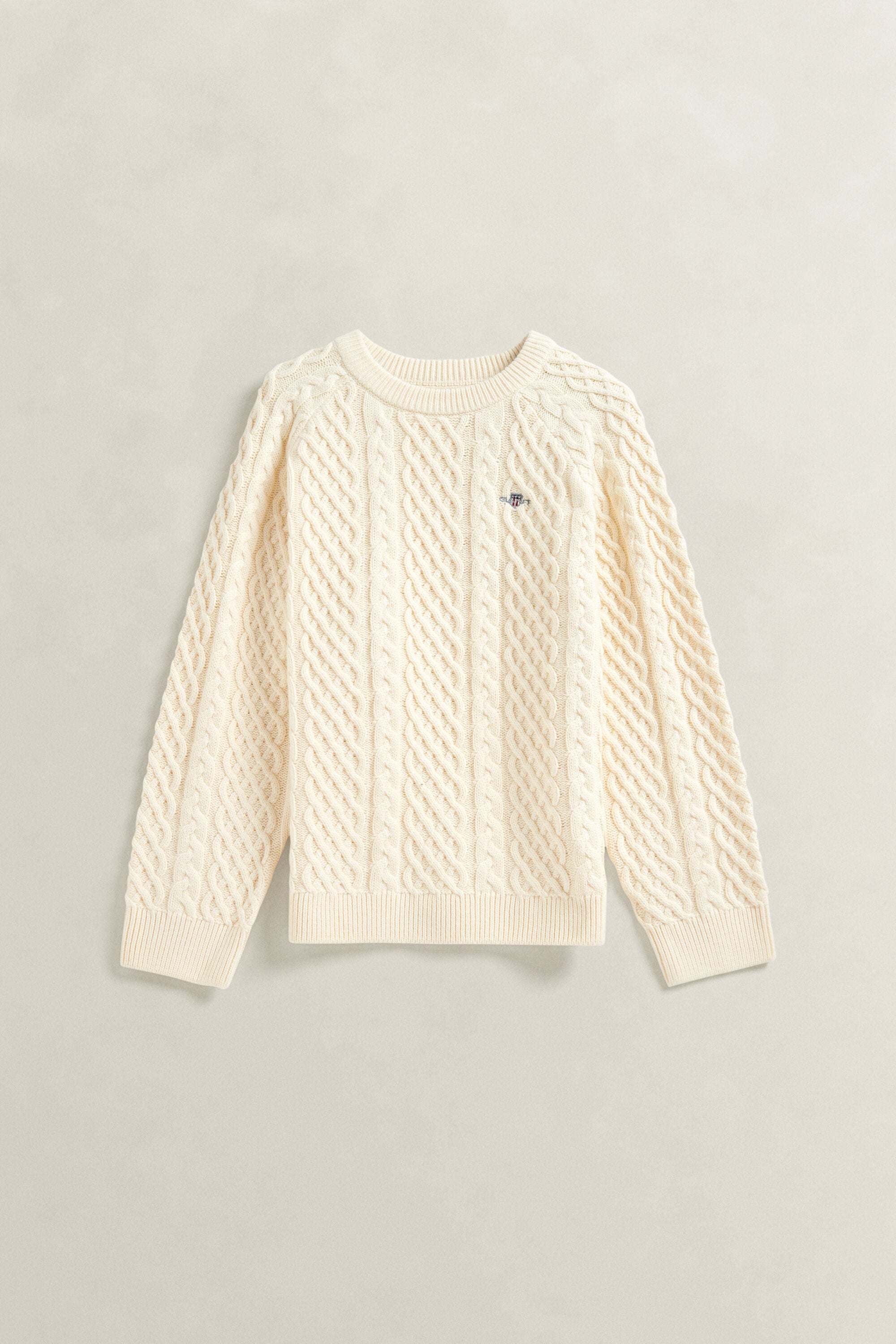 Teen Girls Pullover mit Zopfmuster