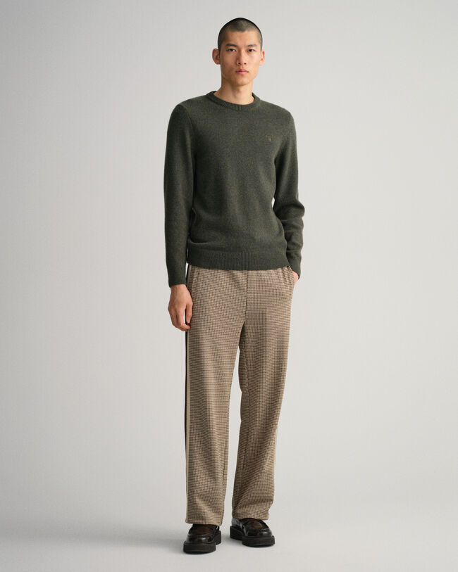 Neps Melange Rundhalspullover