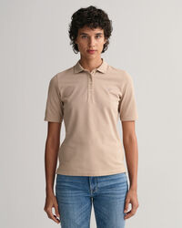 Original Piqu&eacute; Poloshirt mit l&auml;ngerem Arm