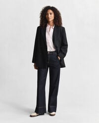 Regular Fit Classic Popeline Hemd mit Streifen