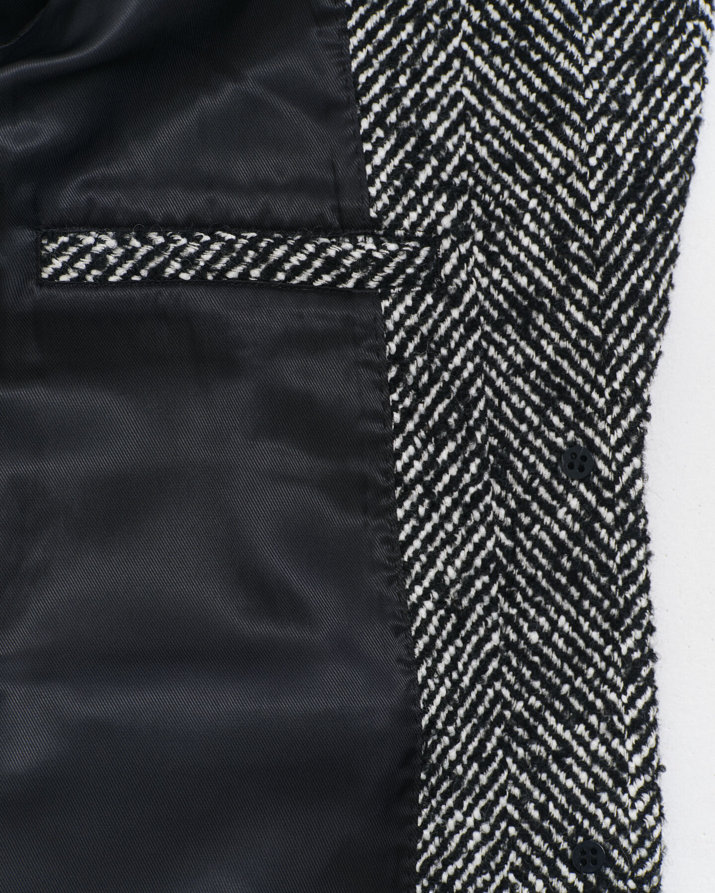 Relaxed Fit Herringbone Blazer