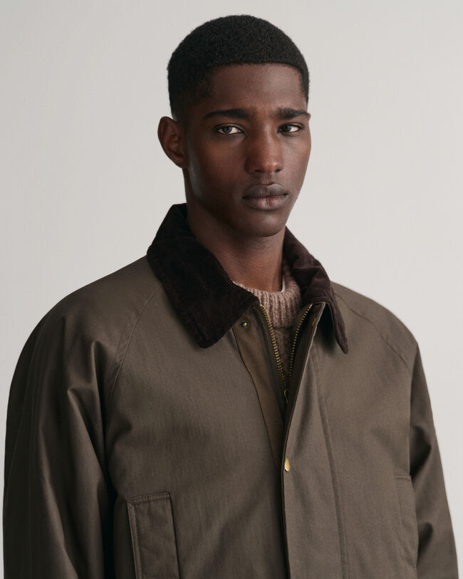 Waxed Cotton Jacke