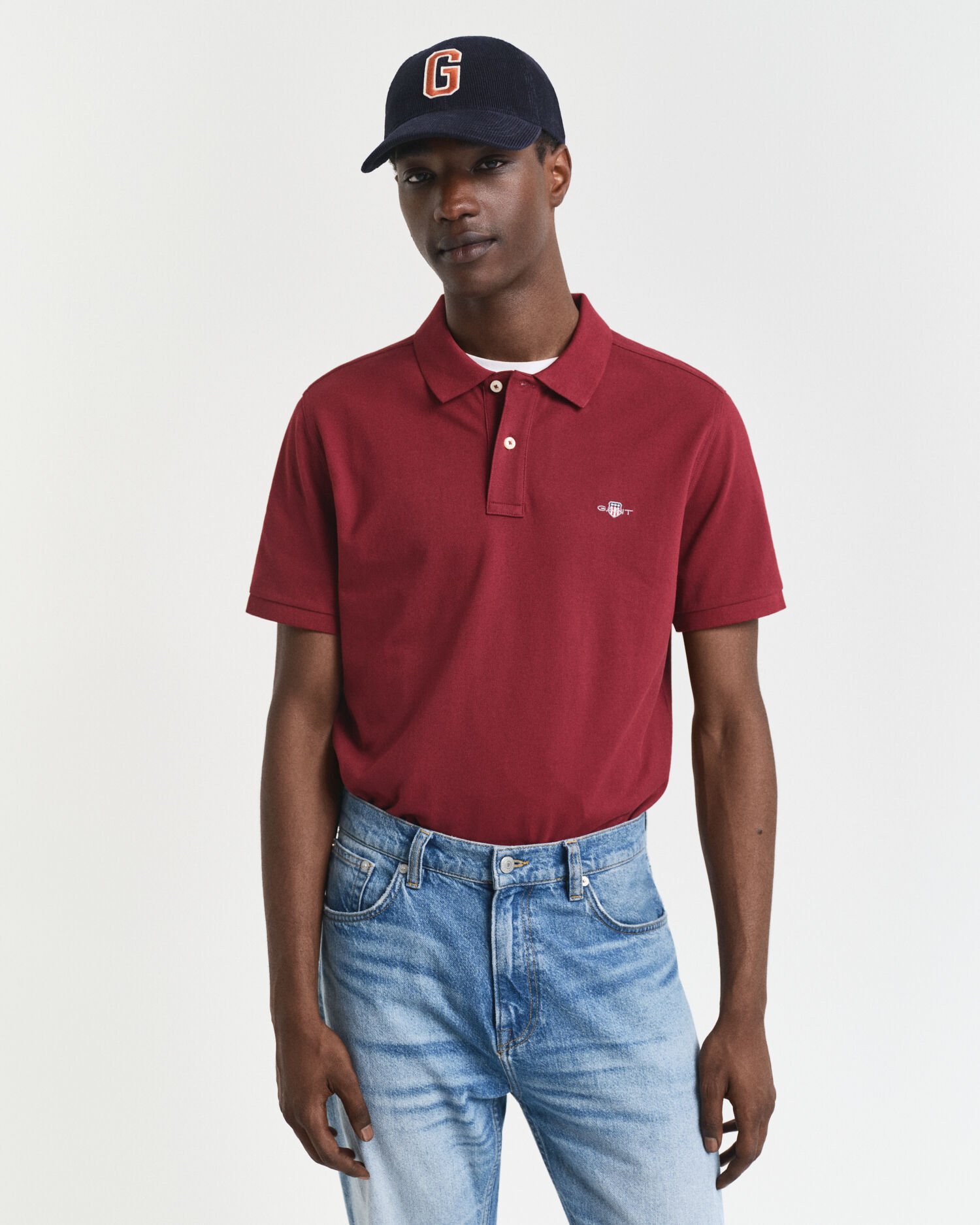 Regular Fit Shield Piqué Poloshirt