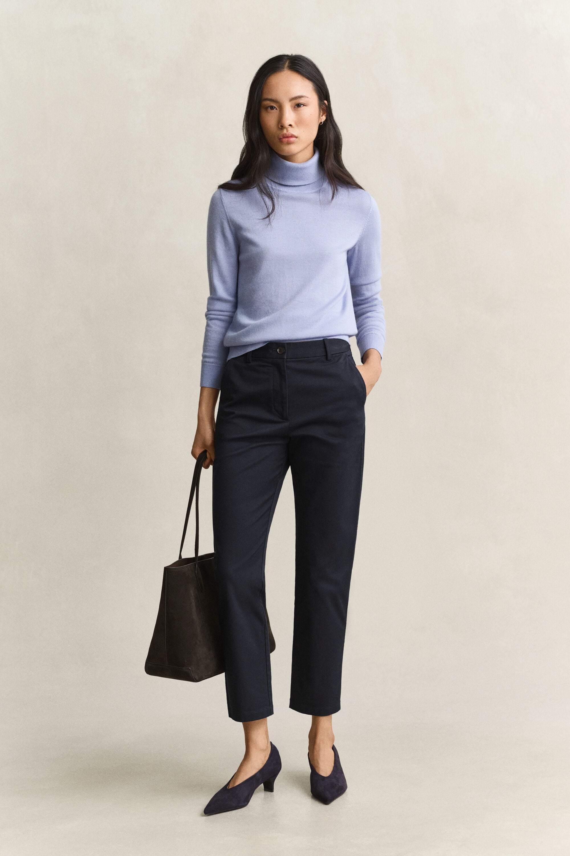 Classic Slim Fit Chinohose
