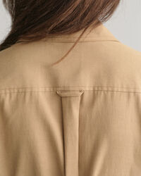 Utility Kurzarm-Hemdblusenkleid