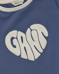 Girls Heart Graphic T-Shirt
