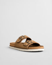 Fairfo Veloursleder-Sandale