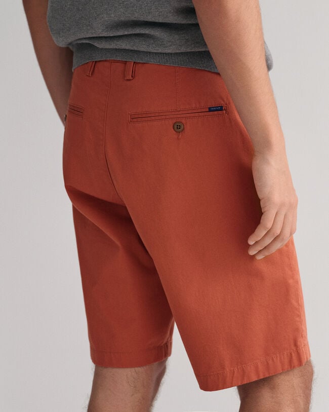 Relaxed Fit Twill Shorts