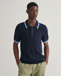 Baumwoll Piqu&eacute; Poloshirt