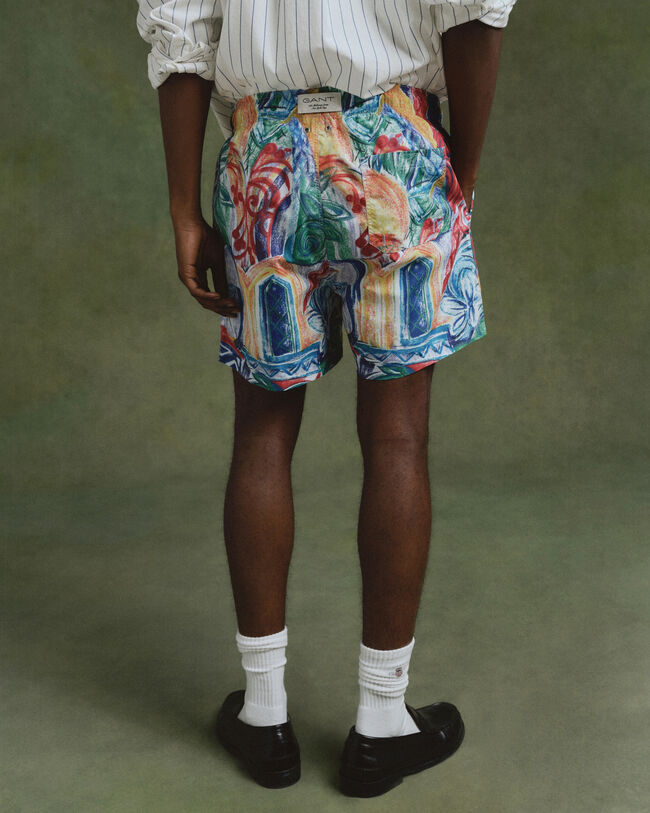 Printed Swim Shorts