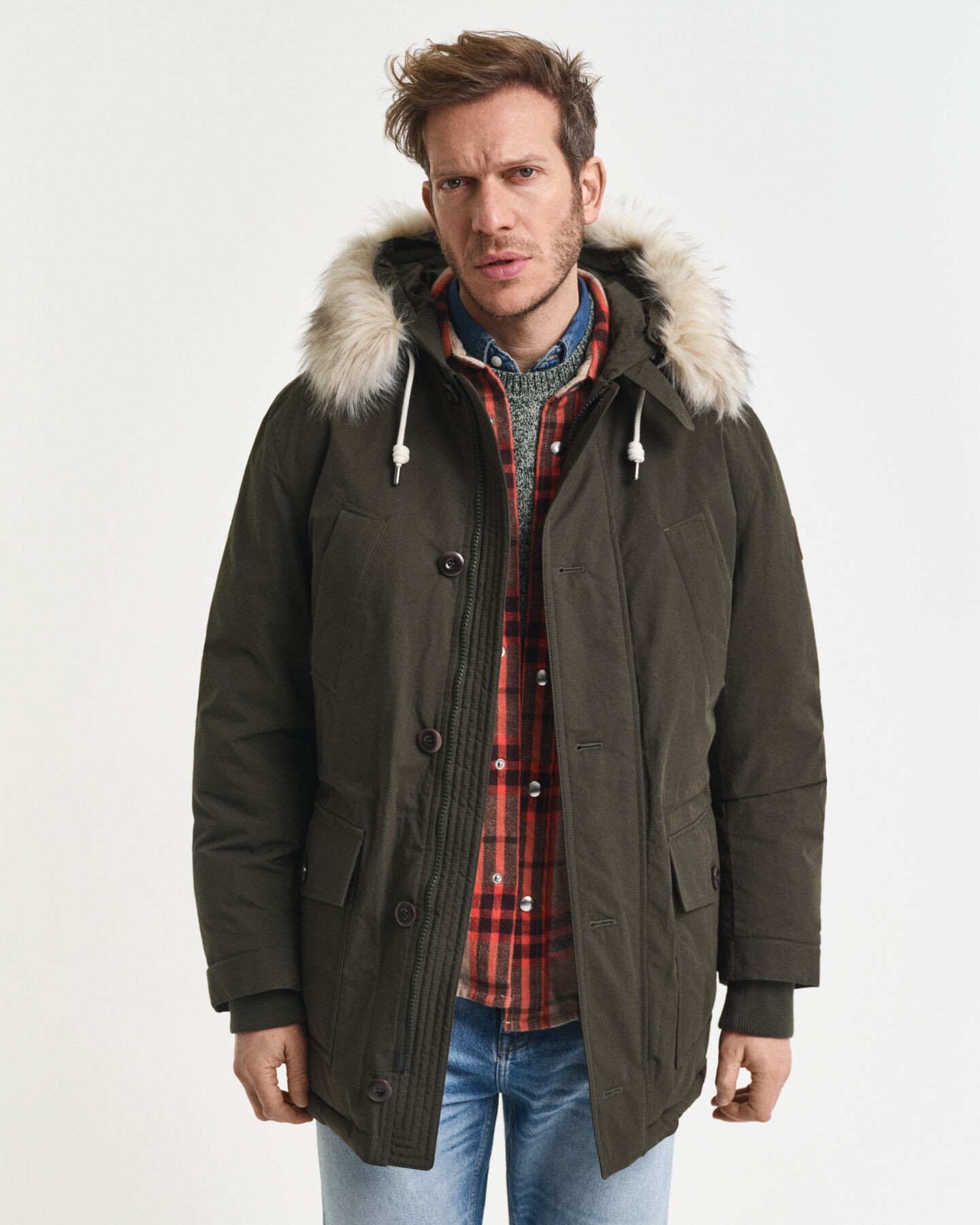 Wattierter Parka