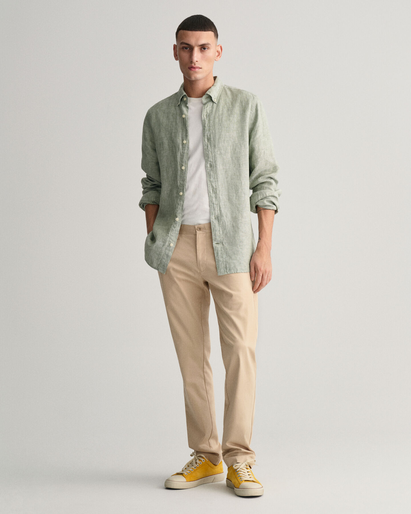 Slim Fit Sport Chinohose