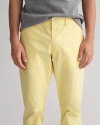 Hallden Slim Fit Sunfaded Chinohose