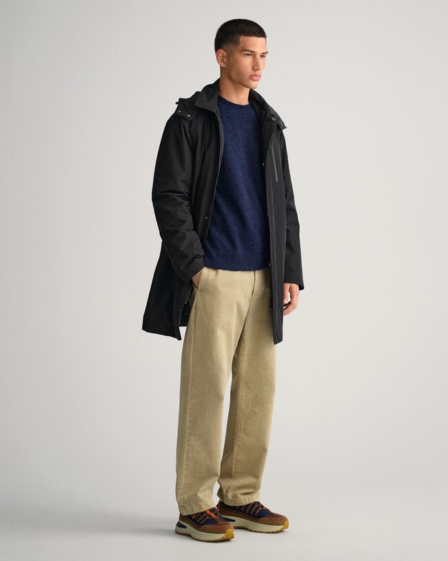 Wattierter Kurzmantel