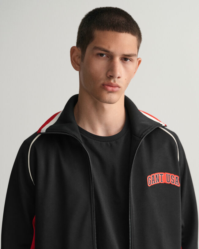 Track Jacke mit Blockfarbendesign