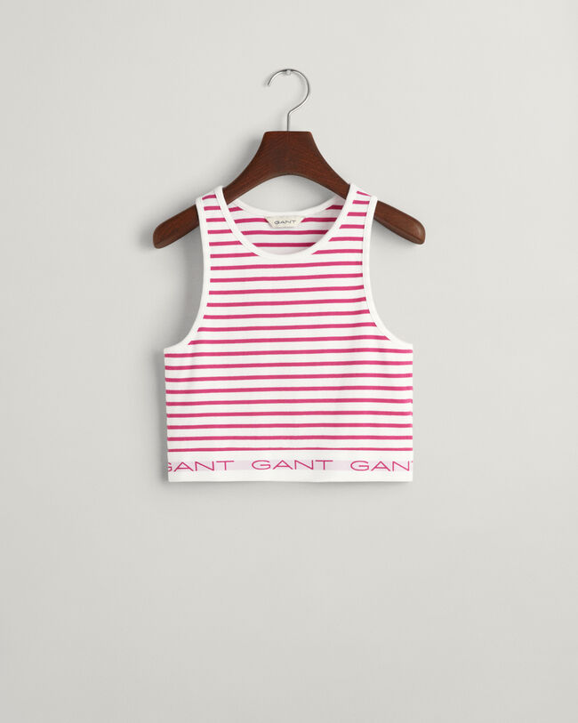 Teen Girls Geripptes Tanktop mit Streifen