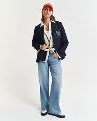 Bullion Blazer mit Kontrastn&auml;hten