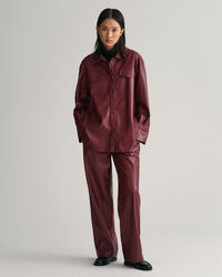 Hemdjacke aus Kunstleder