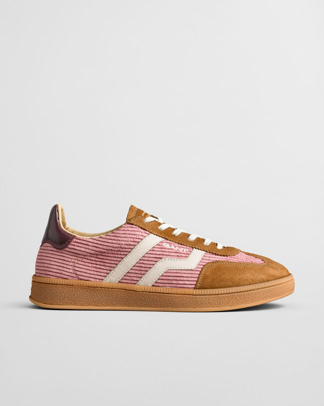 Cuzima Sneaker aus Veloursleder und Cord