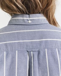 Oversized Fit Classic Oxford-Bluse