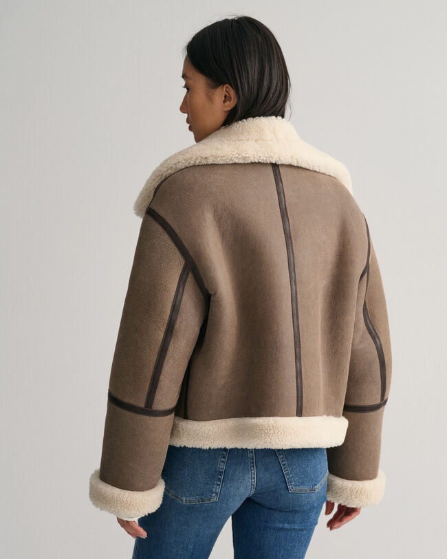 Shearling-Jacke