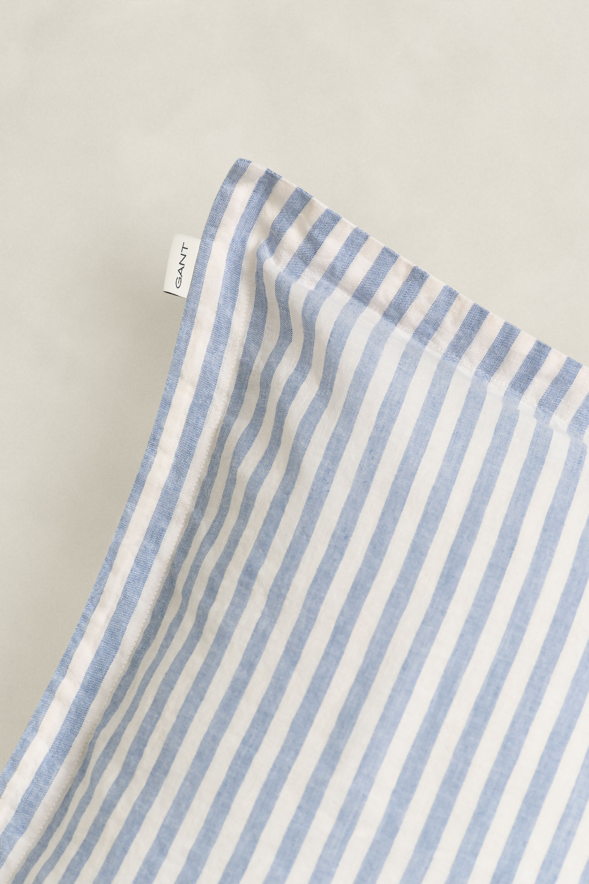 Cotton Linen Striped Kopfkissenbezug